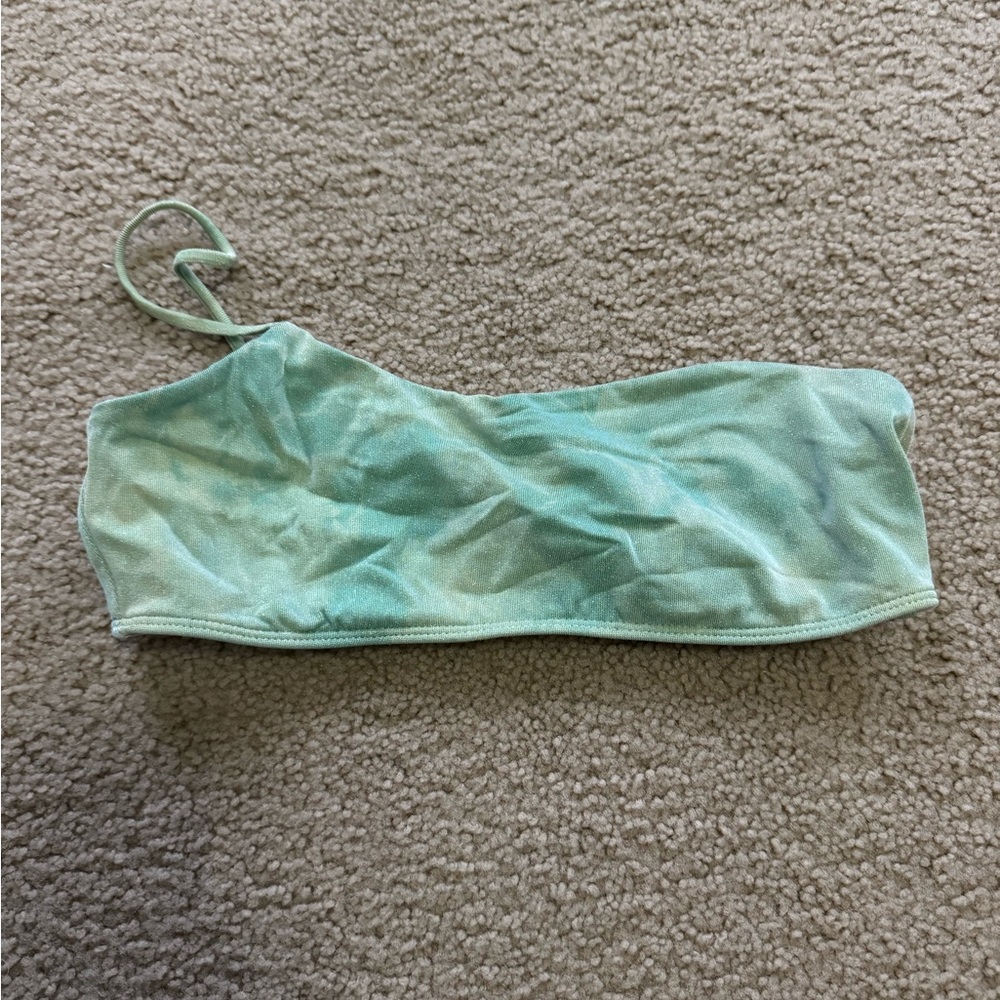 PacSun Green Sparkly Bikini Set